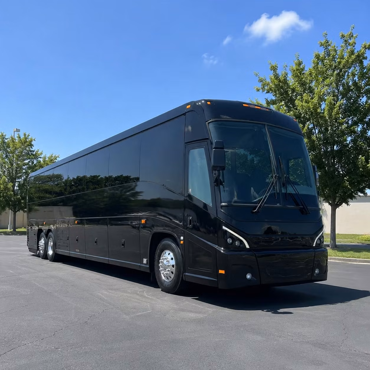 charter bus rentals for jrotc training events and military ceremonies in greensboro