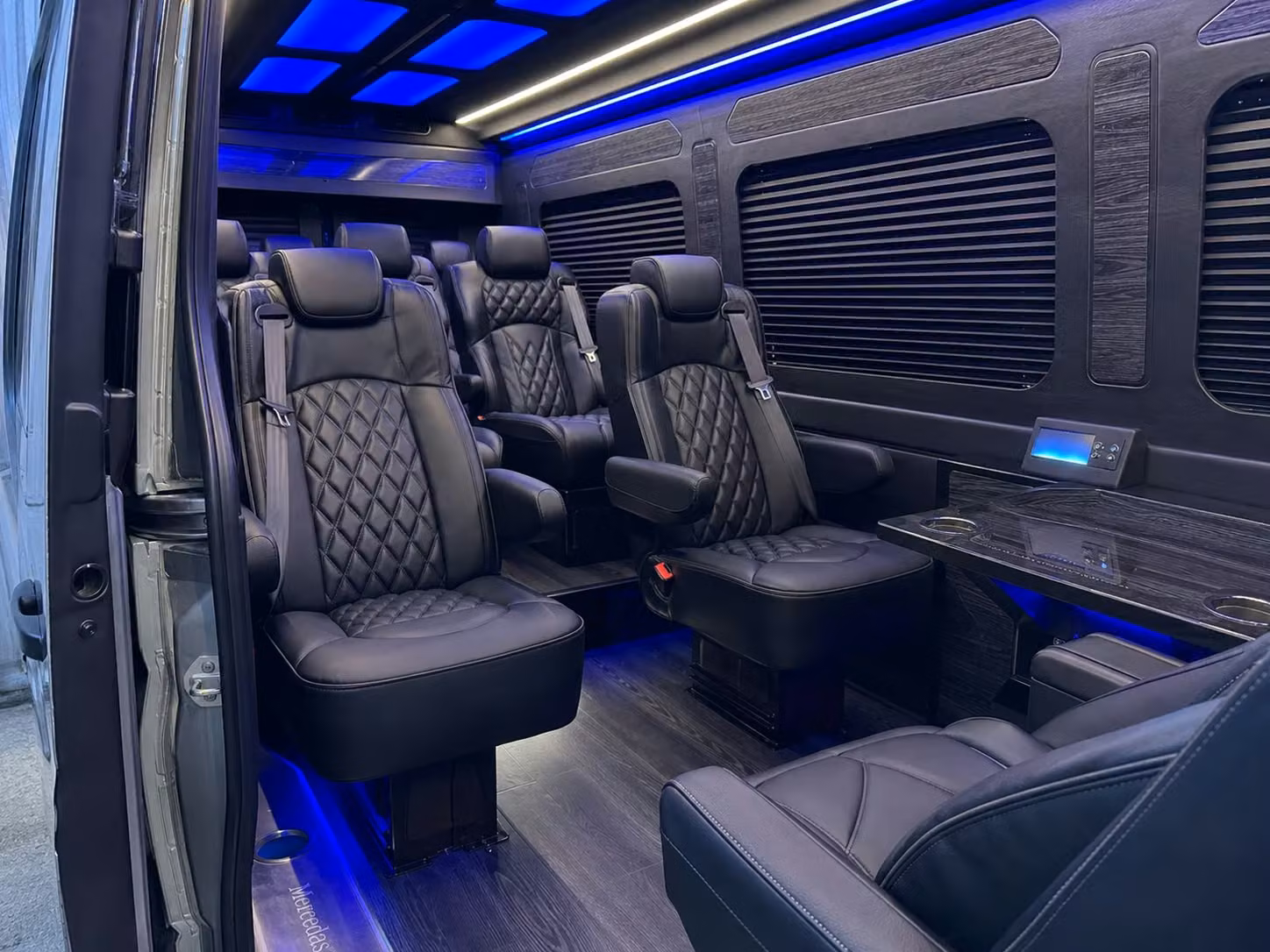 sprinter van transportation for groups and events across greensboro
