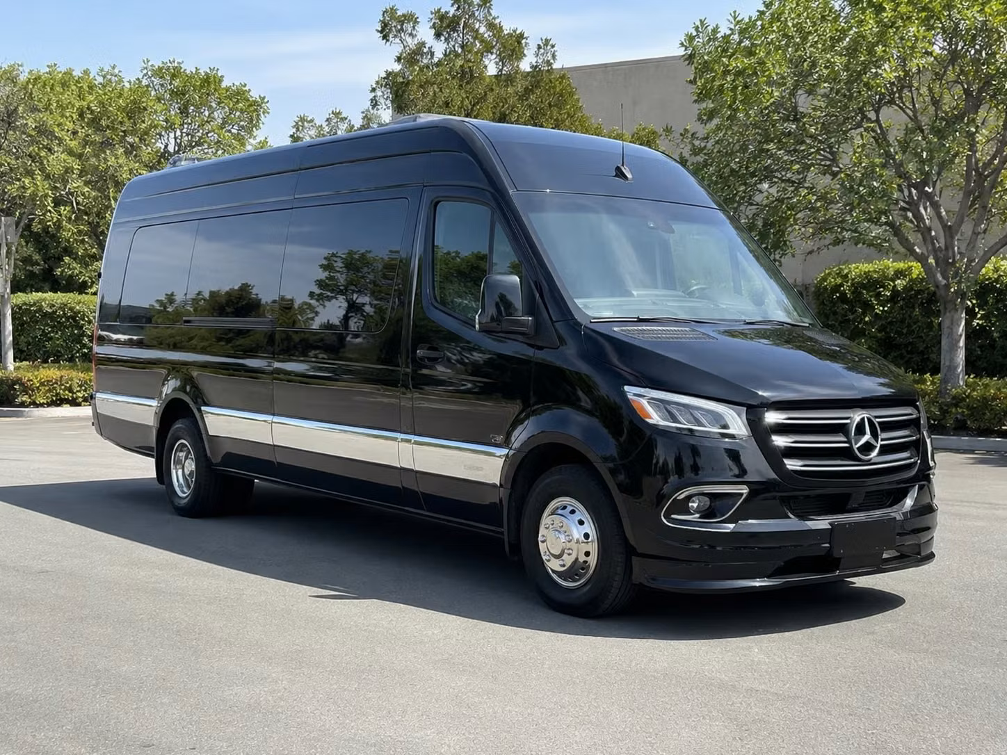 sprinter van with driver